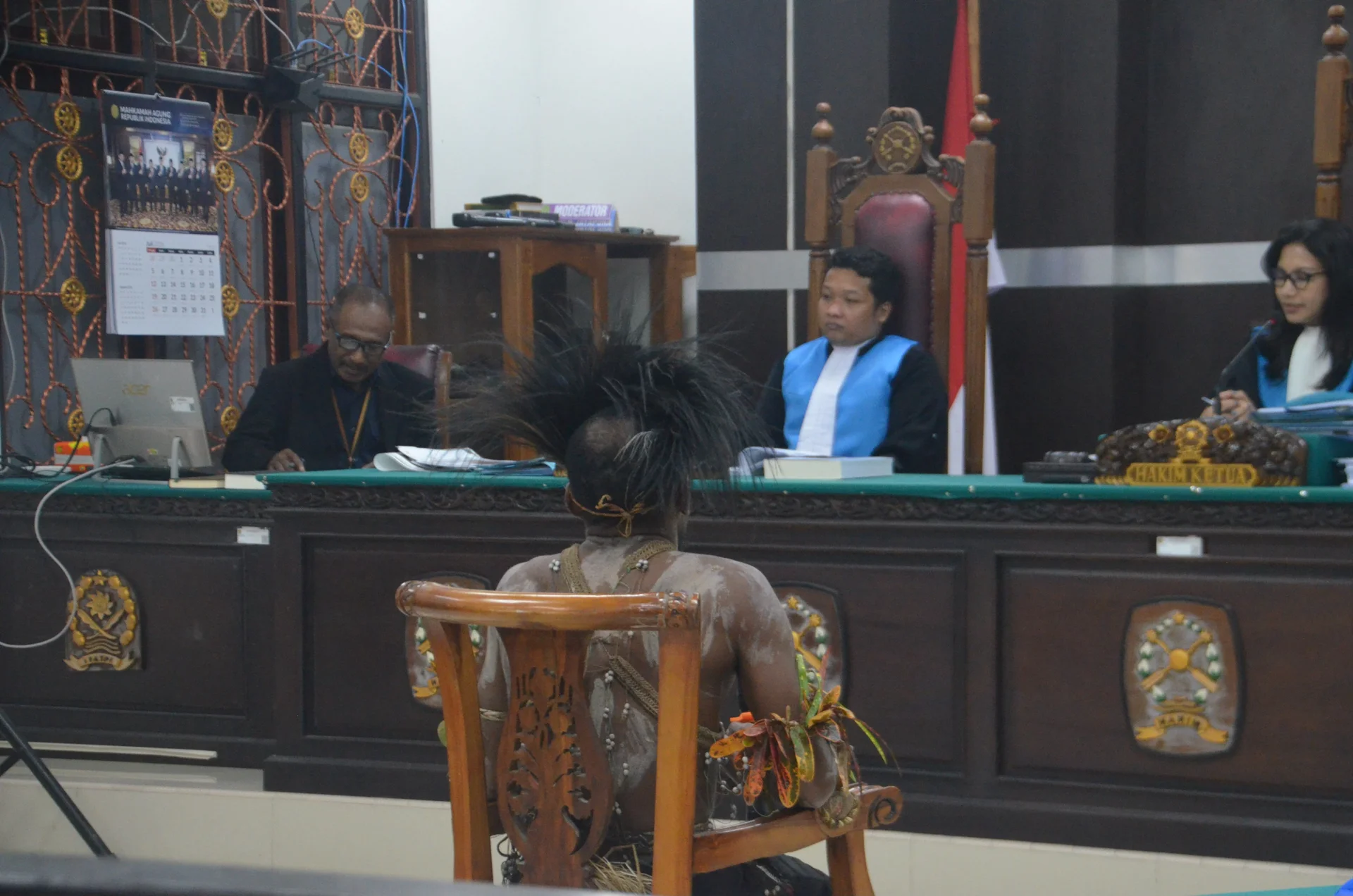 Sidang agenda keterangan saksi di PTUN Jayapura