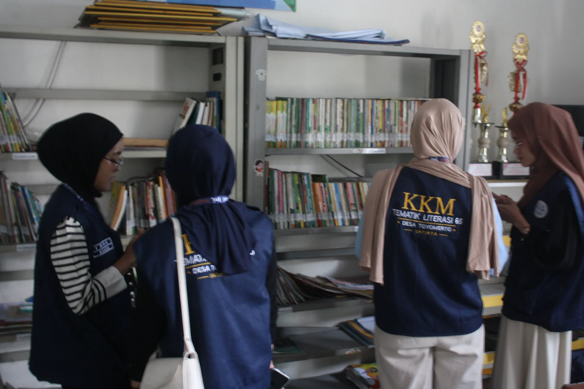 Proses revitalisasi perpustakaan