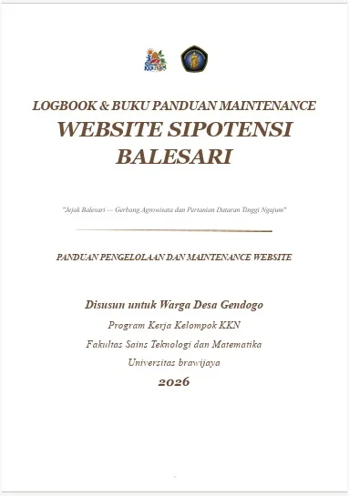 Buku Panduan Maintenance Website