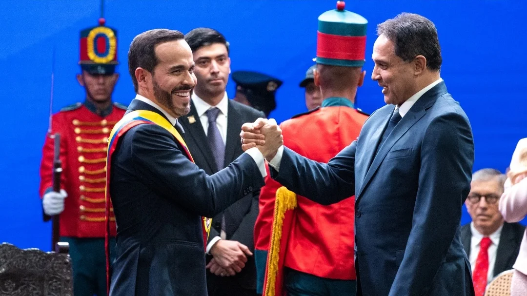 Presiden Kolombia Abelardo de la Espriella setelah dilantik