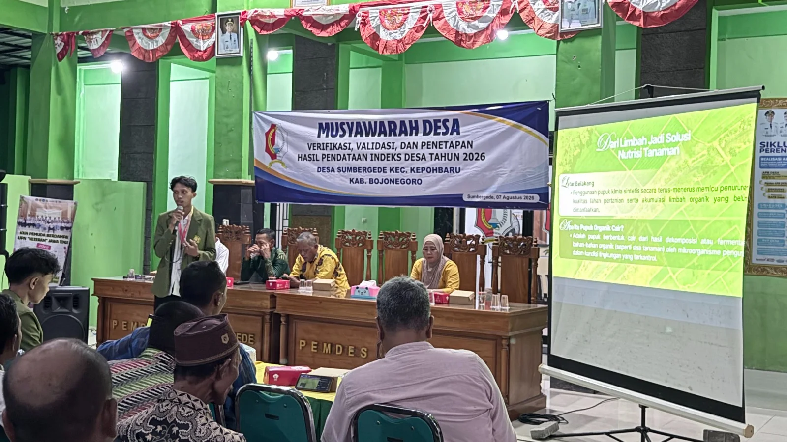 Pemaparan materi