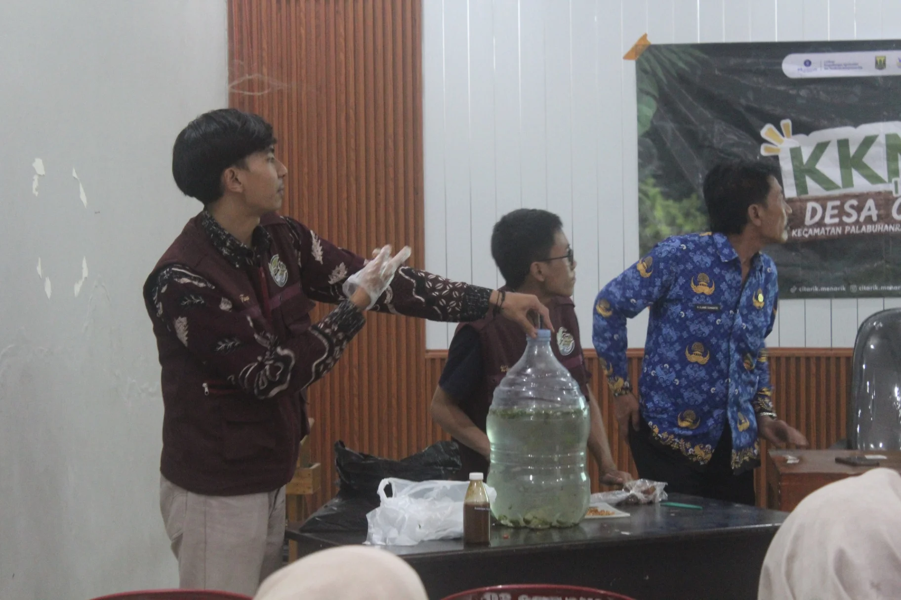 Penyampaian materi