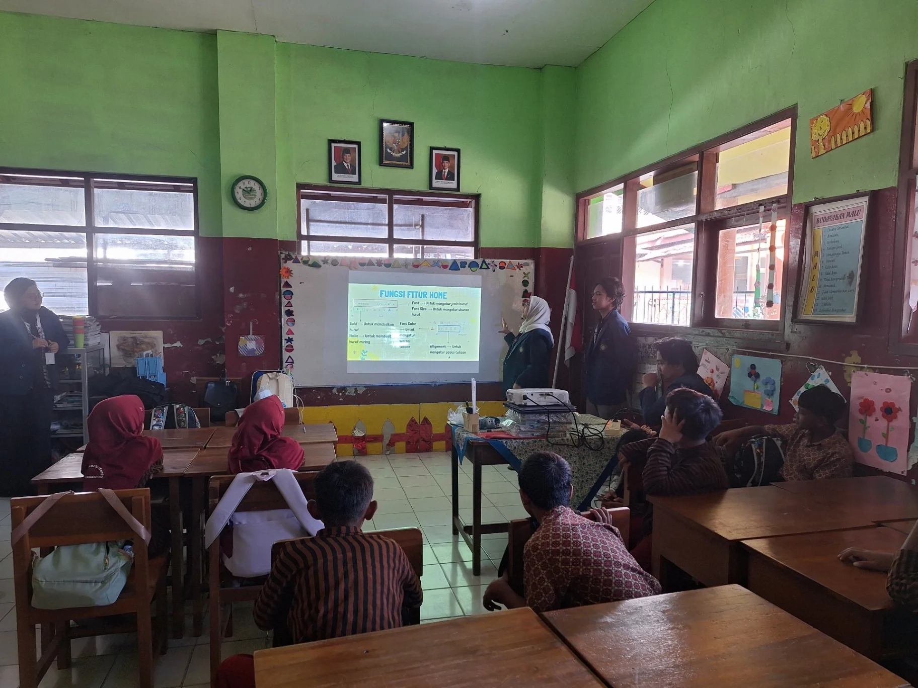Pemaparan materi