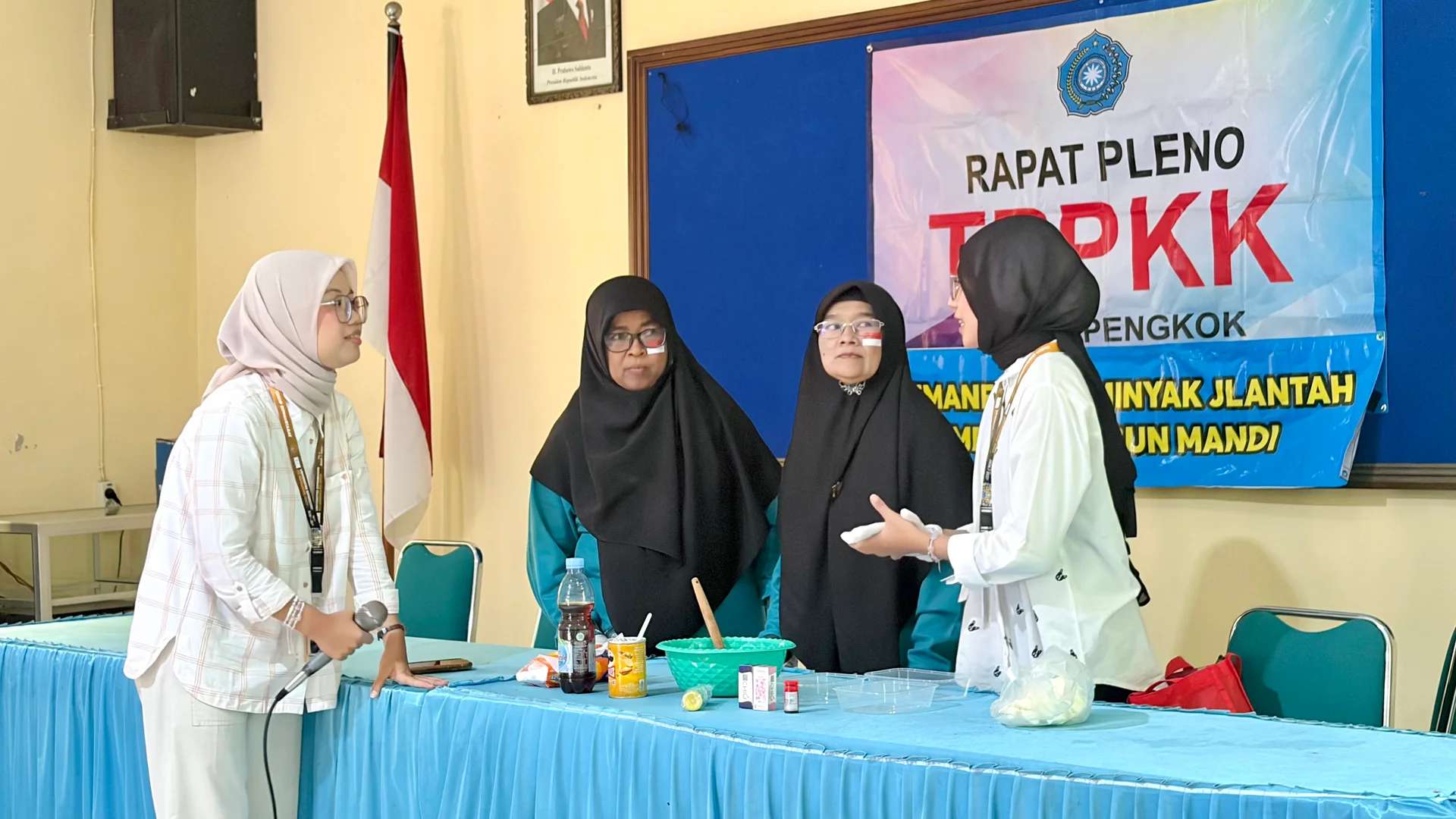 Penyampaian materi