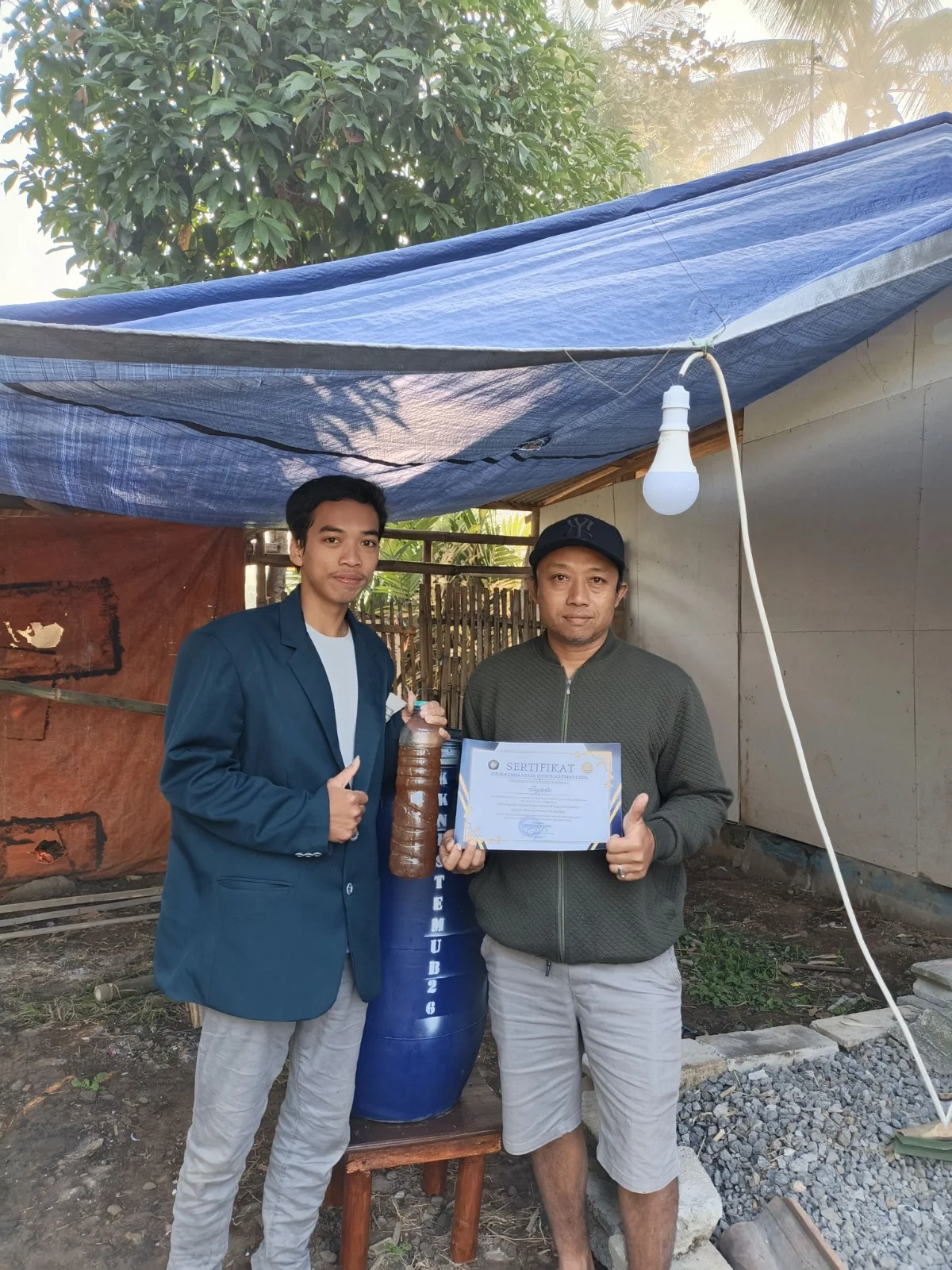 Penyerahan sertifikat Teknologi Tepat Guna