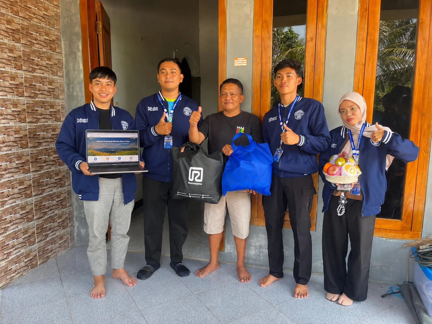 Sentuhan Digital KKN UNW 2026: Website Portofolio Dusun Kandangan Resmi Dirilis