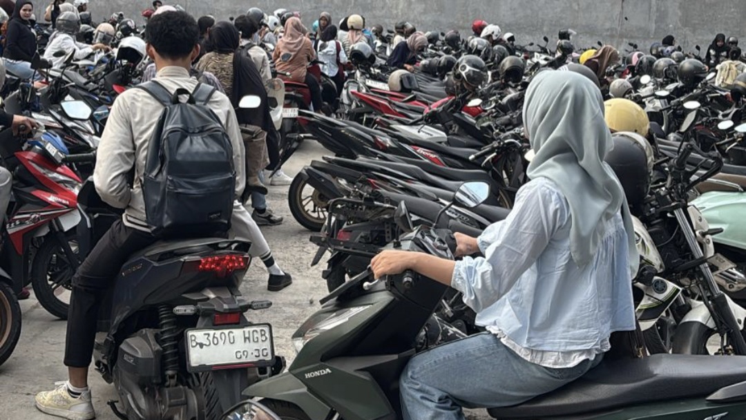 Area parkir kampus