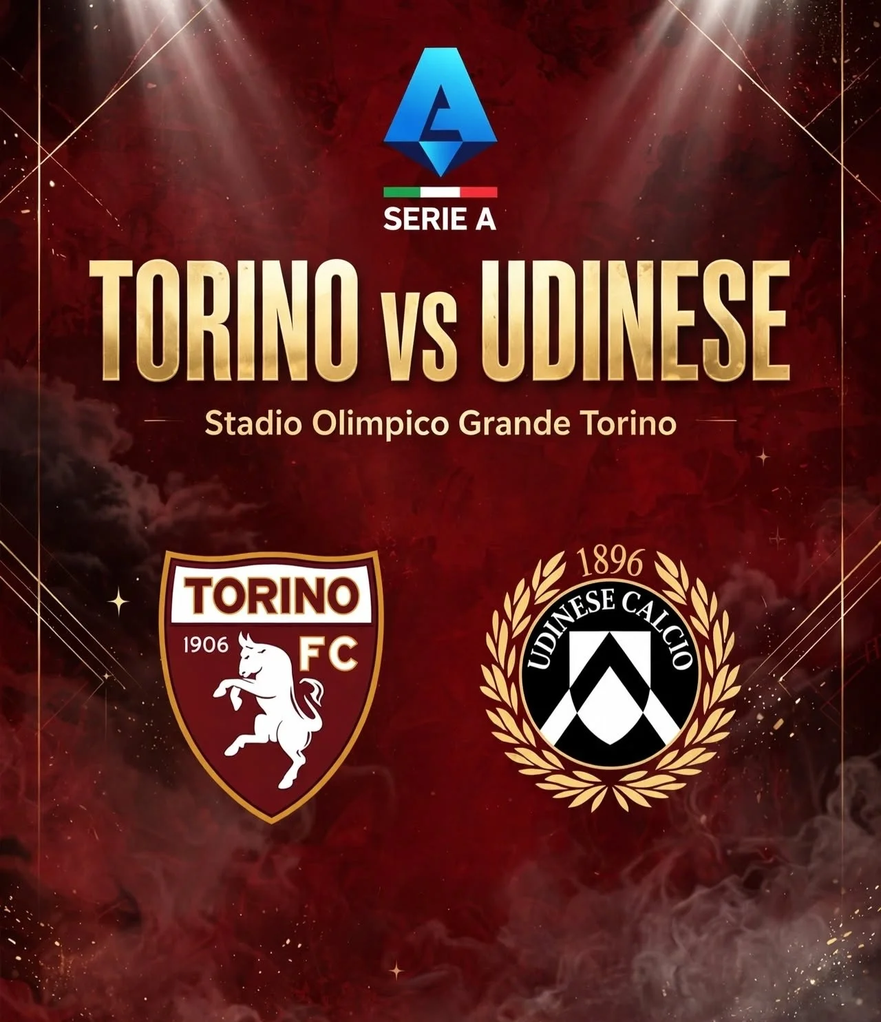 Pertandingan Torino vs Udinese.