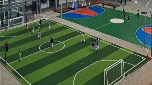 Fasilitas lapangan olahraga di SDN Cilandak Barat 08