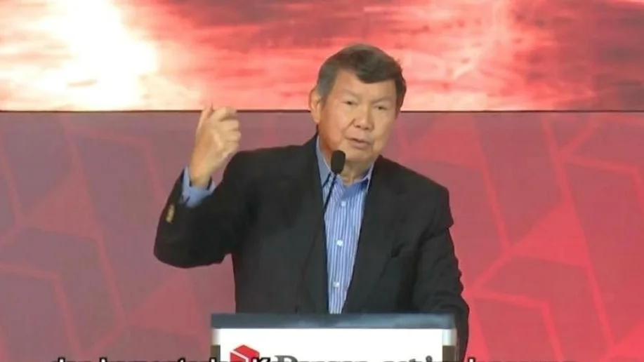 Hashim Djojohadikusumo saat berbicara dalam Prasasti Policy Forum 2026 di Jakarta Selatan, Selasa (13/10/2026)